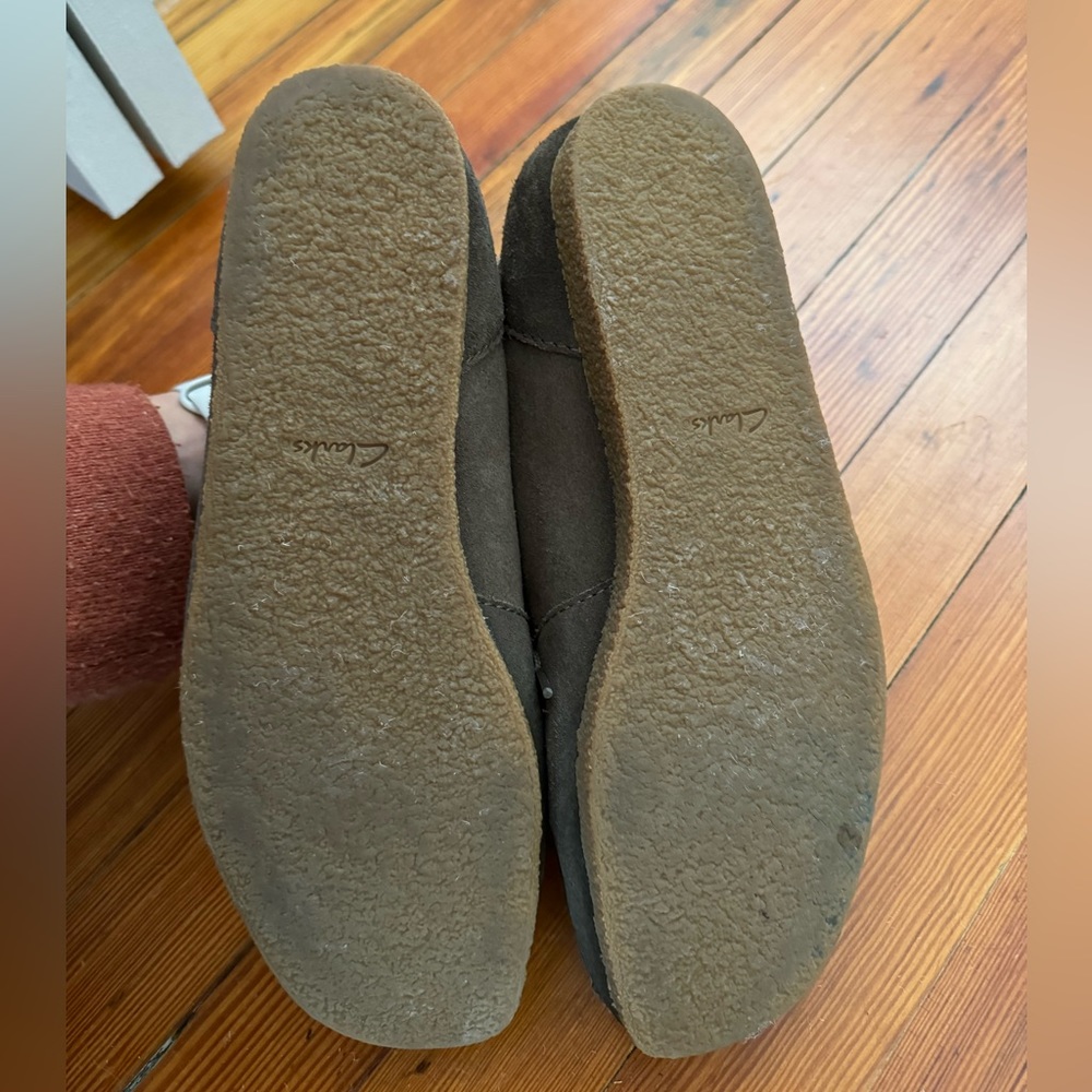 Clark’s Lace-up Moccasin Loafers in Brown / Gray - Picture 5 of 7